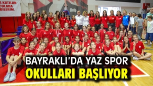 Bayraklı'da yaz spor okulları başlıyor