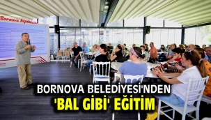 Bornova Belediyesi'nden 'bal gibi' eğitim