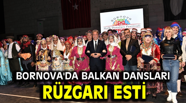 Bornova'da Balkan dansları rüzgarı esti