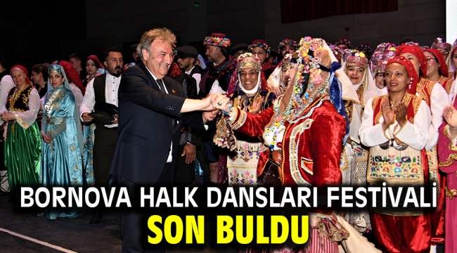 Bornova Halk Dansları Festivali son buldu