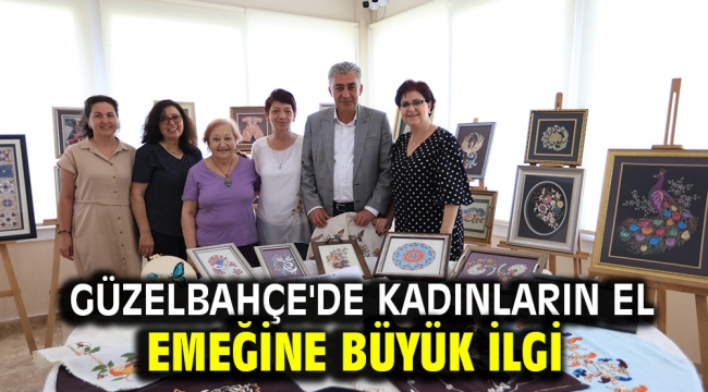 Güzelbahçe'de Kadınların el emeğine büyük ilgi