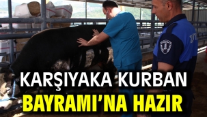 Karşıyaka Kurban Bayramı'na hazır