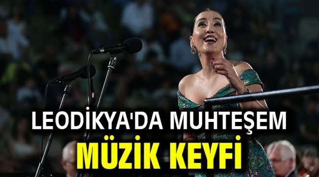 Leodikya'da muhteşem müzik keyfi