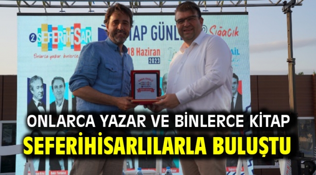 Onlarca yazar ve binlerce kitap Seferihisarlılarla buluştu  