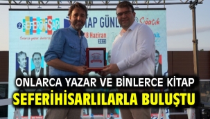 Onlarca yazar ve binlerce kitap Seferihisarlılarla buluştu  