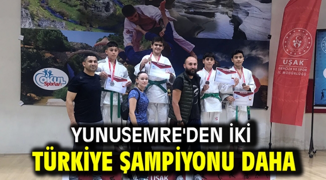 Yunusemre'den İki Türkiye Şampiyonu Daha