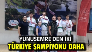Yunusemre'den İki Türkiye Şampiyonu Daha