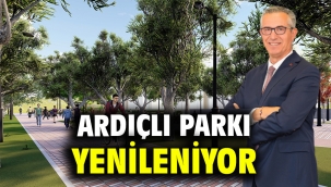 Ardıçlı Parkı yenileniyor