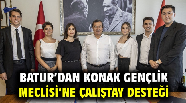 Batur'dan Konak Gençlik Meclisi'ne çalıştay desteği