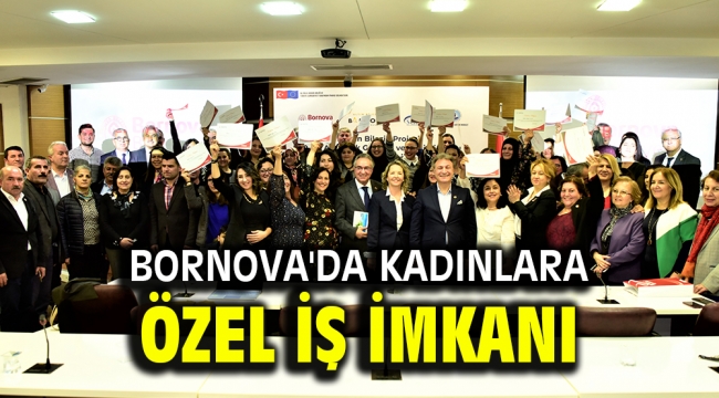 Bornova'da kadınlara özel iş imkanı