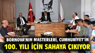 Bornova'nın masterleri, Cumhuriyet'in 100. Yılı için sahaya çıkıyor