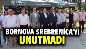 Bornova Srebrenica'yı unutmadı
