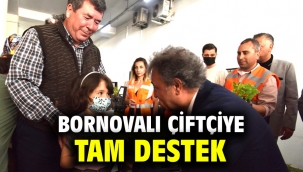 Bornovalı çiftçiye tam destek