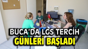 Buca'da LGS Tercih Günleri başladı