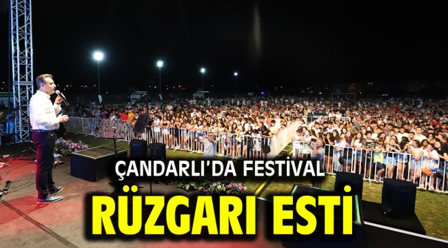 Çandarlı'da festival rüzgarı esti