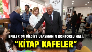 Efeler'de Bilgiye Ulaşmanın Konforlu Hali: "Kitap Kafeler"