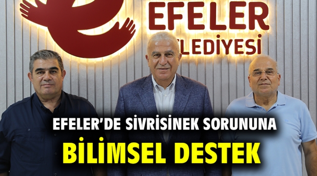 Efeler'de Sivrisinek Sorununa Bilimsel Destek