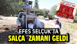 Efes Selçuk'ta Salça Zamanı Geldi