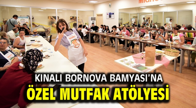 Kınalı Bornova Bamyası'na özel mutfak atölyesi