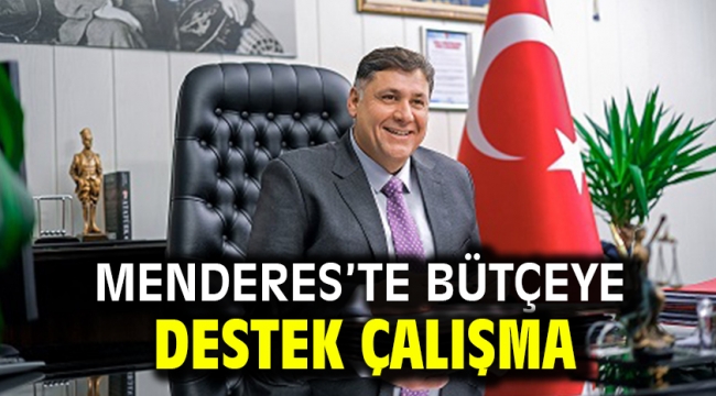 Menderes'te Bütçeye Destek Çalışma