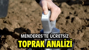 Menderes'te Ücretsiz Toprak Analizi