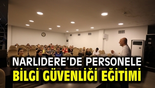 Narlıdere'de Personele Bilgi Güvenliği Eğitimi