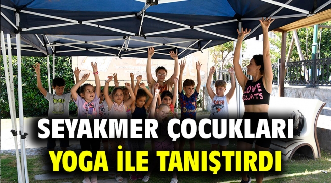 Seyakmer Çocukları Yoga İle Tanıştırdı