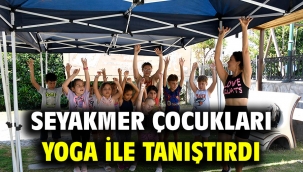 Seyakmer Çocukları Yoga İle Tanıştırdı