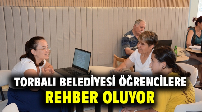 Torbalı Belediyesi öğrencilere rehber oluyor