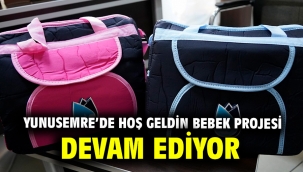 Yunusemre'de Hoş Geldin Bebek Projesi Devam Ediyor