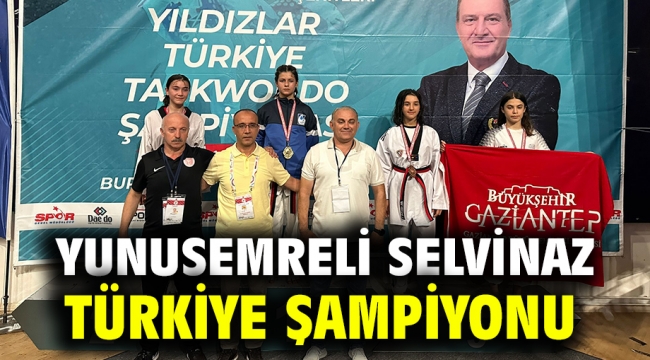 Yunusemreli Selvinaz Türkiye Şampiyonu