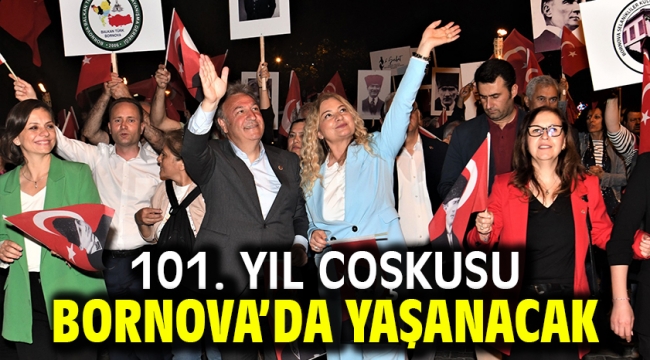 101. yıl coşkusu Bornova'da yaşanacak