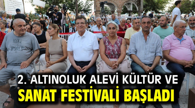 2. Altınoluk Alevi Kültür ve Sanat Festivali Başladı