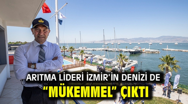 Arıtma lideri İzmir'in denizi de "mükemmel" çıktı