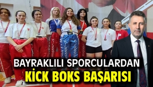 Bayraklılı sporculardan Kick Boks başarısı