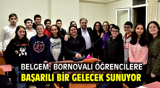 BELGEM, Bornovalı öğrencilere başarılı bir gelecek sunuyor