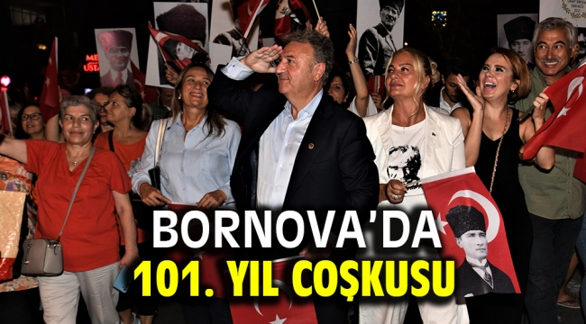 Bornova'da 101. yıl coşkusu