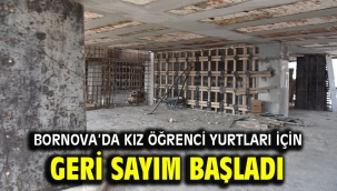 Bornova'da kız öğrenci yurtları için geri sayım başladı