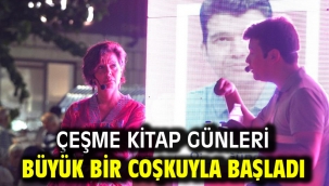 Çeşme Kitap Günleri büyük bir coşkuyla başladı