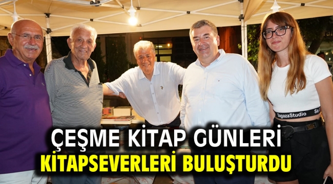 Çeşme Kitap Günleri kitapseverleri buluşturdu