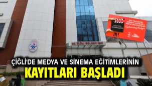 Çiğli'de Medya ve Sinema Eğitimlerinin Kayıtları Başladı