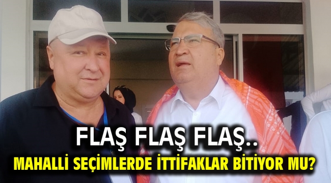 Flaş Flaş Flaş.. Mahalli Seçimlerde ittifaklar bitiyor mu?