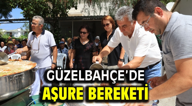 Güzelbahçe'de Aşure bereketi