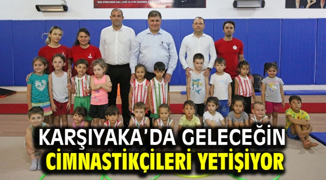 Karşıyaka'da geleceğin cimnastikçileri yetişiyor