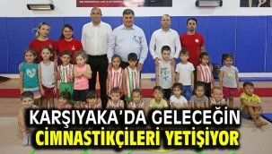 Karşıyaka'da geleceğin cimnastikçileri yetişiyor