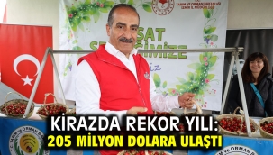 Kirazda rekor yılı: 205 milyon dolara ulaştı