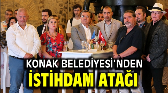 Konak Belediyesi'nden istihdam atağı