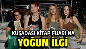 KUŞADASI KİTAP FUARI'NA YOĞUN İLGİ