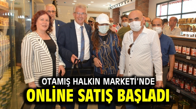 Otamış Halkın Marketi'nde online satış başladı 