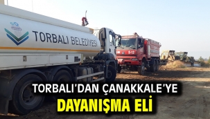 Torbalı'dan Çanakkale'ye dayanışma eli